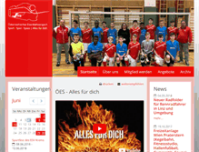 Tablet Screenshot of eisenbahnersport.at